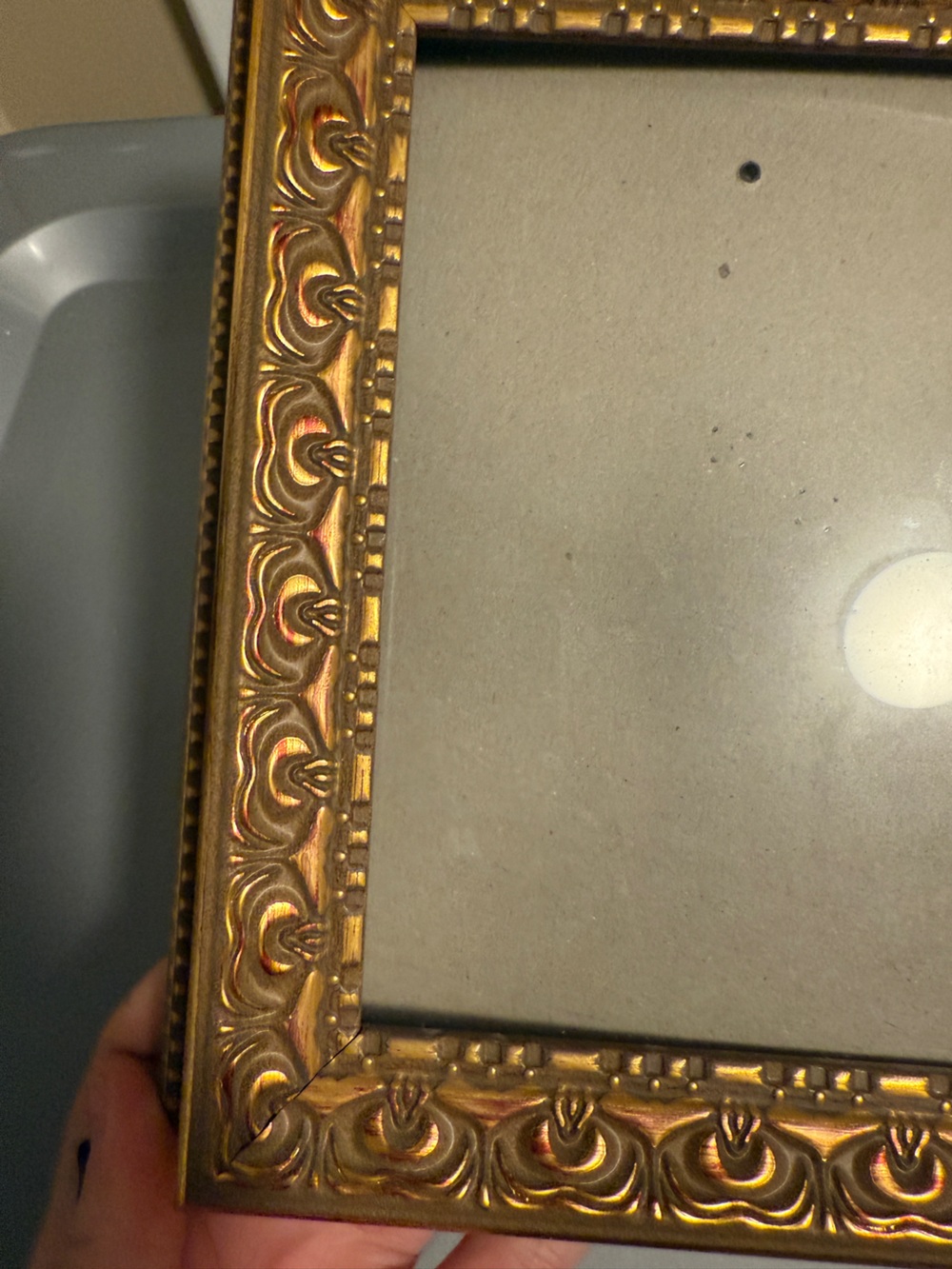 Ornate Gold Picture Frame with Glass – Vintage Style - Picture 14 of 16